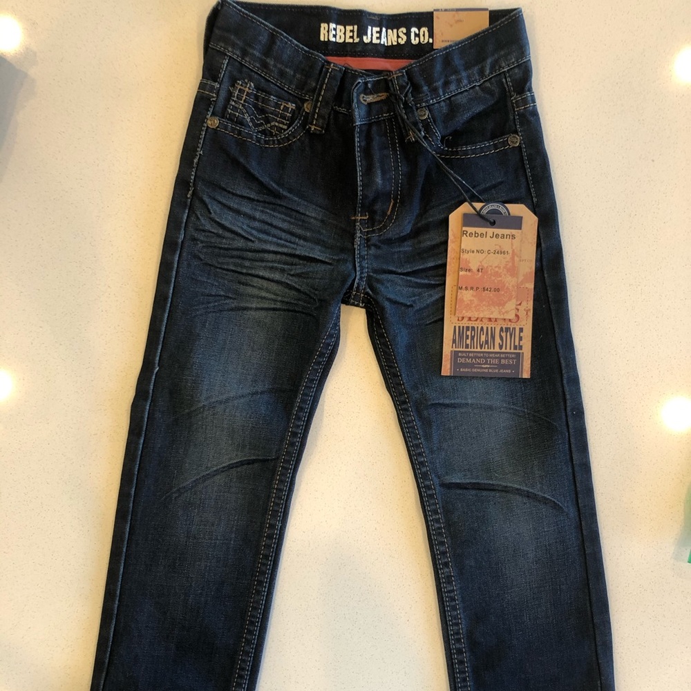 Boys Rebel Jeans